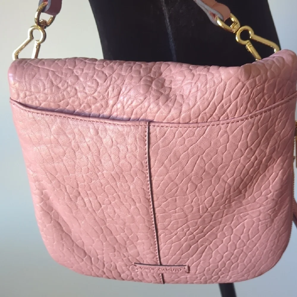 Vince Camuto Pink Textured Crossbody Bag - Picture 7 of 12
